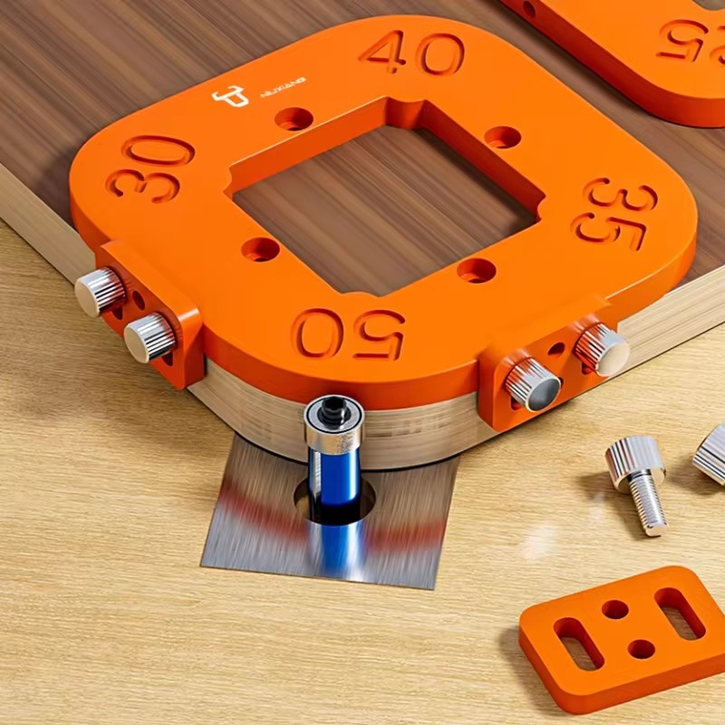 Dowel Jig Kit - ไม้ Router มุมรัศมีแม่แบบ Jig R10 to