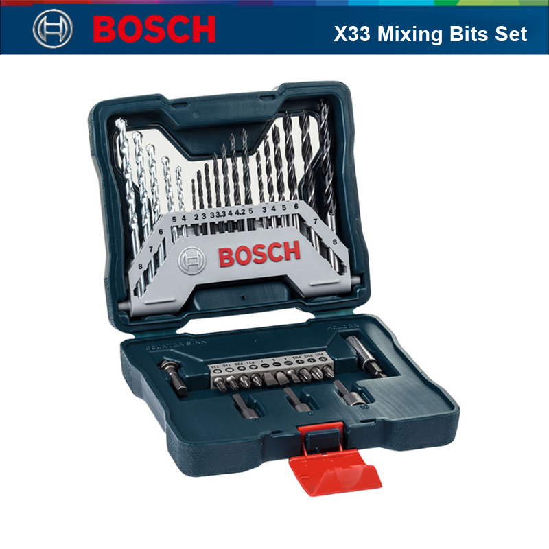 Tools Work - ชุดดอกสว่านและดอกไขควง Bosch X33 แบบมืออาชีพ 33 ชิ้น