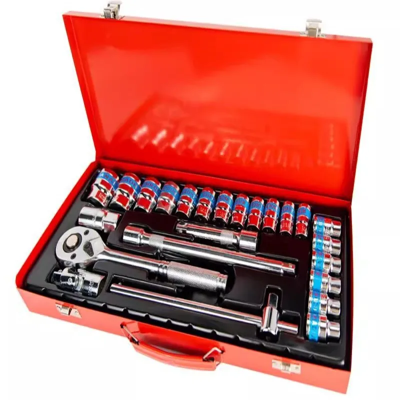 Workshop Tools Kit - ชุดประแจวงล้ออเนกประสงค์ ชุดซ่อมรถยนต์ ประแจบล็อก ชุดเครื่องมือซ่อมในรถยนต์