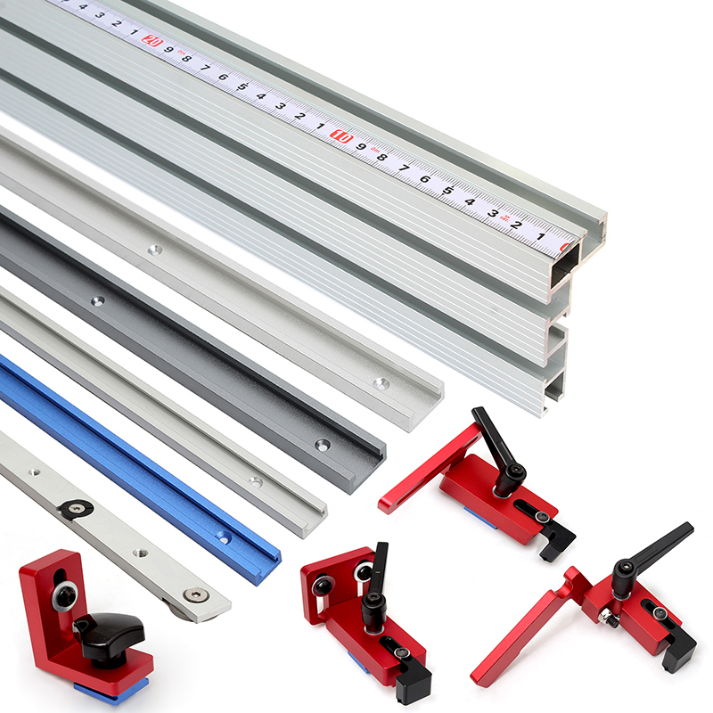 Router Table Insert - 1 PC 19/30/45/75Type T-Tracks T-Slot อลูมิเนียม