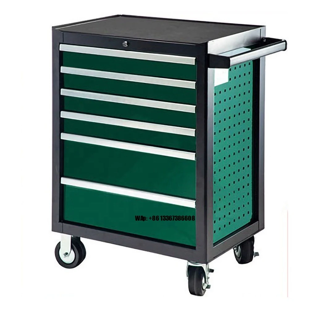 Workshop Tools Trolley - กล่องเครื่องมือแบบมีล้อ 68 ลิ้นชัก สำหรับโรงรถ/อู่ซ่อม ตู้เก็บเครื่องมือโลหะแบบรถเข็น
