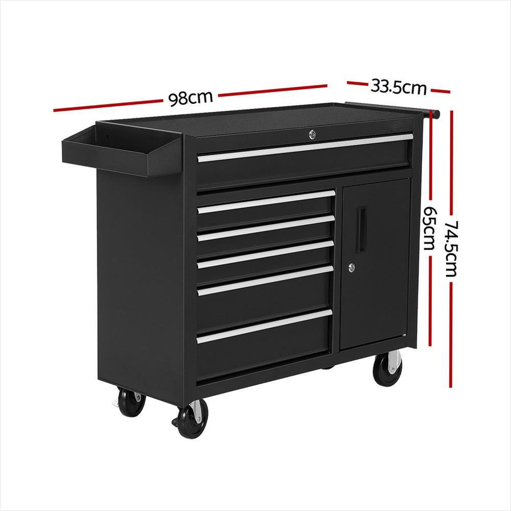 ตู้เก็บเครื่องมือแบบมีล้อเลื่อ - Workshop Tools Trolley บทวิจารณ์และราคา
