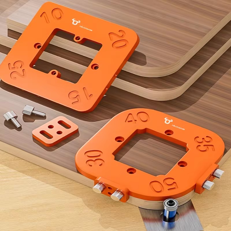 ไม้ Router มุมรัศมีแม่แบบ Jig  - Dowel Jig Kit บทวิจารณ์และราคา