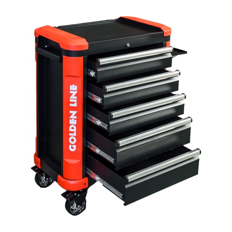 ตู้เครื่องมือโลหะแบบมีล้อเลื่อ - Workshop Tools Trolley บทวิจารณ์และราคา