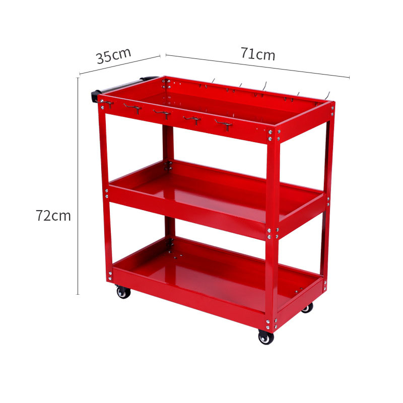 รถเข็นเครื่องมือ 3 ชั้น แบบมีล - Workshop Tools Trolley บทวิจารณ์และราคา