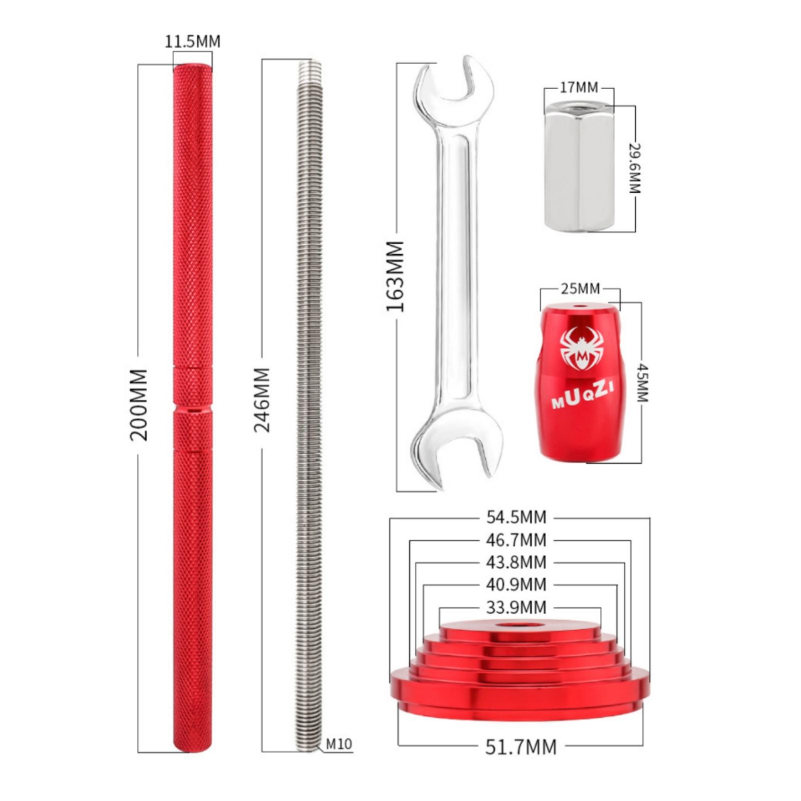 ชุดเครื่องมือกดลูกปืนจักรยานแบ - Tools Workshops บทวิจารณ์และราคา