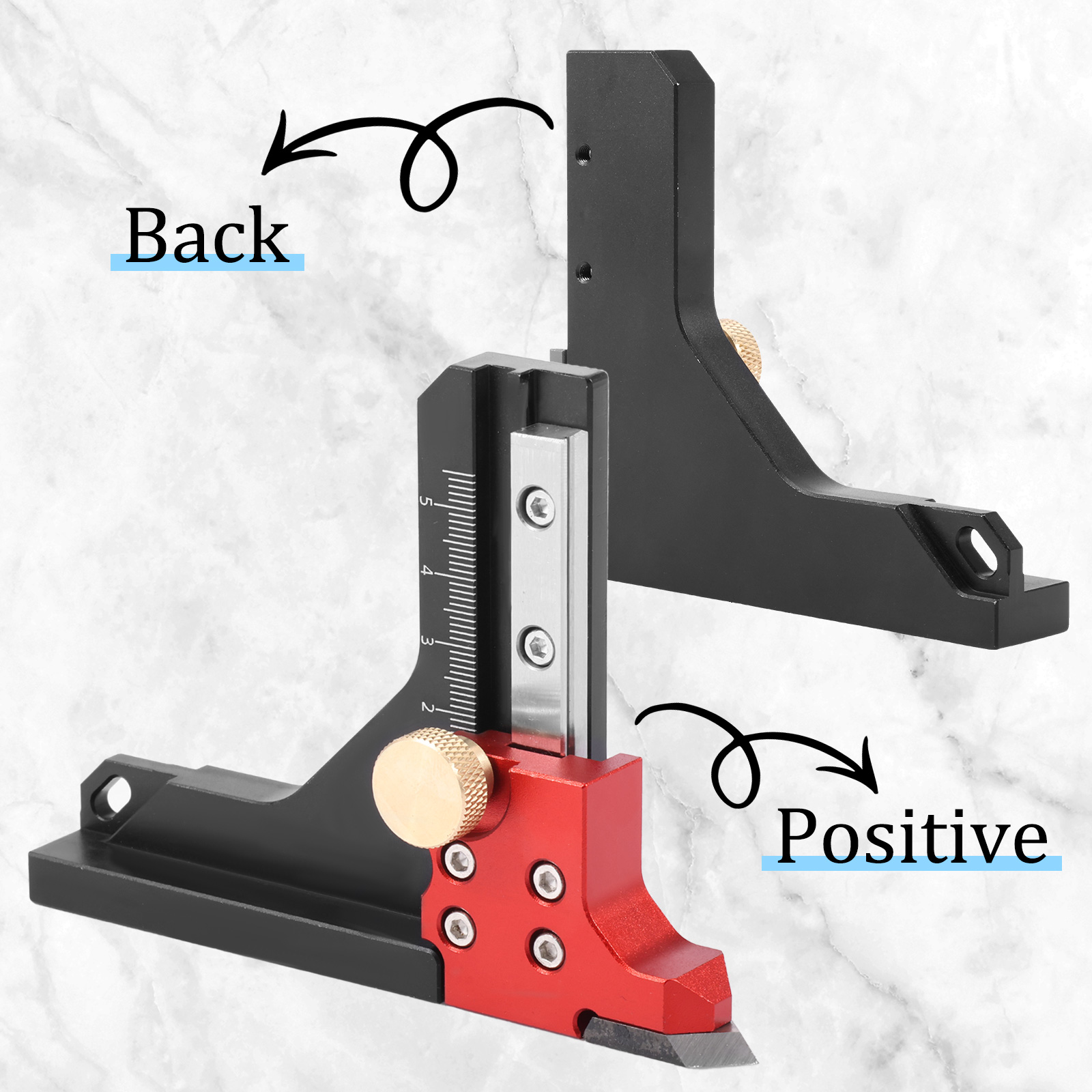 เกจวัดความสูง อลูมิเนียมอัลลอย - Router Table Insert บทวิจารณ์และราคา
