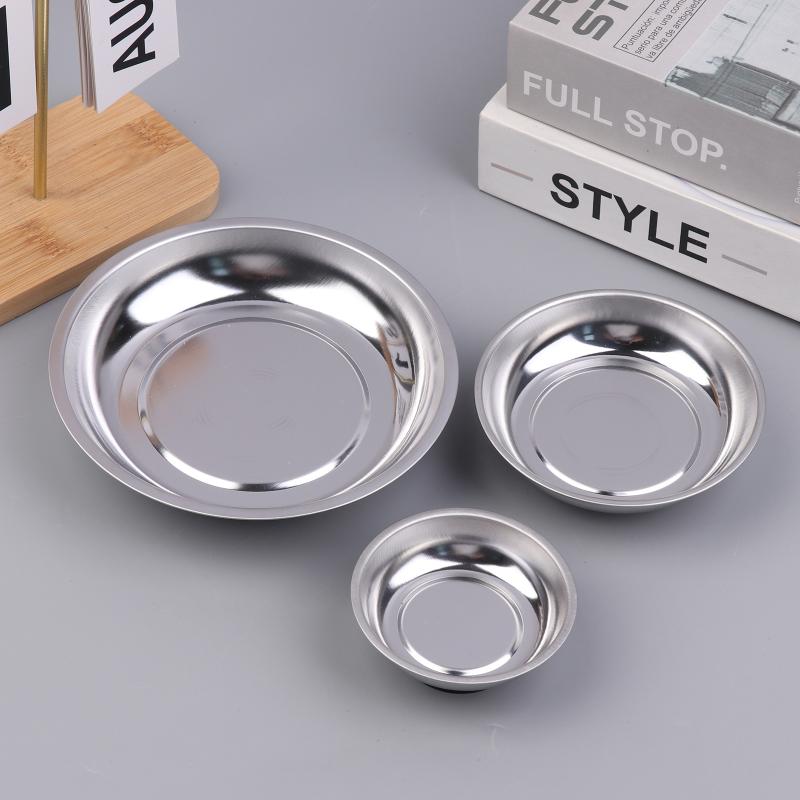 ถาดแม่เหล็กทรงกลมสีเงิน ขนาด 3 - Magnetic Parts Tray บทวิจารณ์และราคา