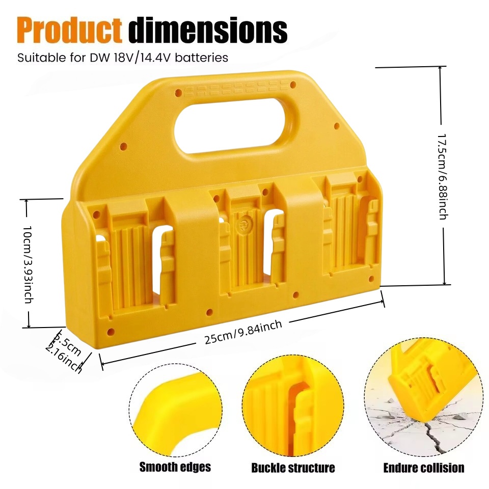 สำหรับที่เก็บแบตเตอรี่ Dewalt  - Workshop Electric Tools บทวิจารณ์และราคา