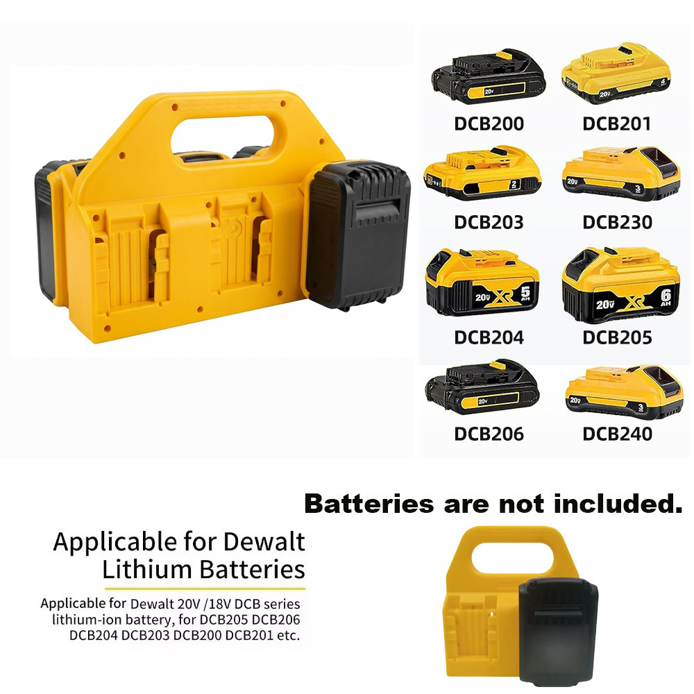 สำหรับที่เก็บแบตเตอรี่ Dewalt  - Workshop Electric Tools บทวิจารณ์และราคา