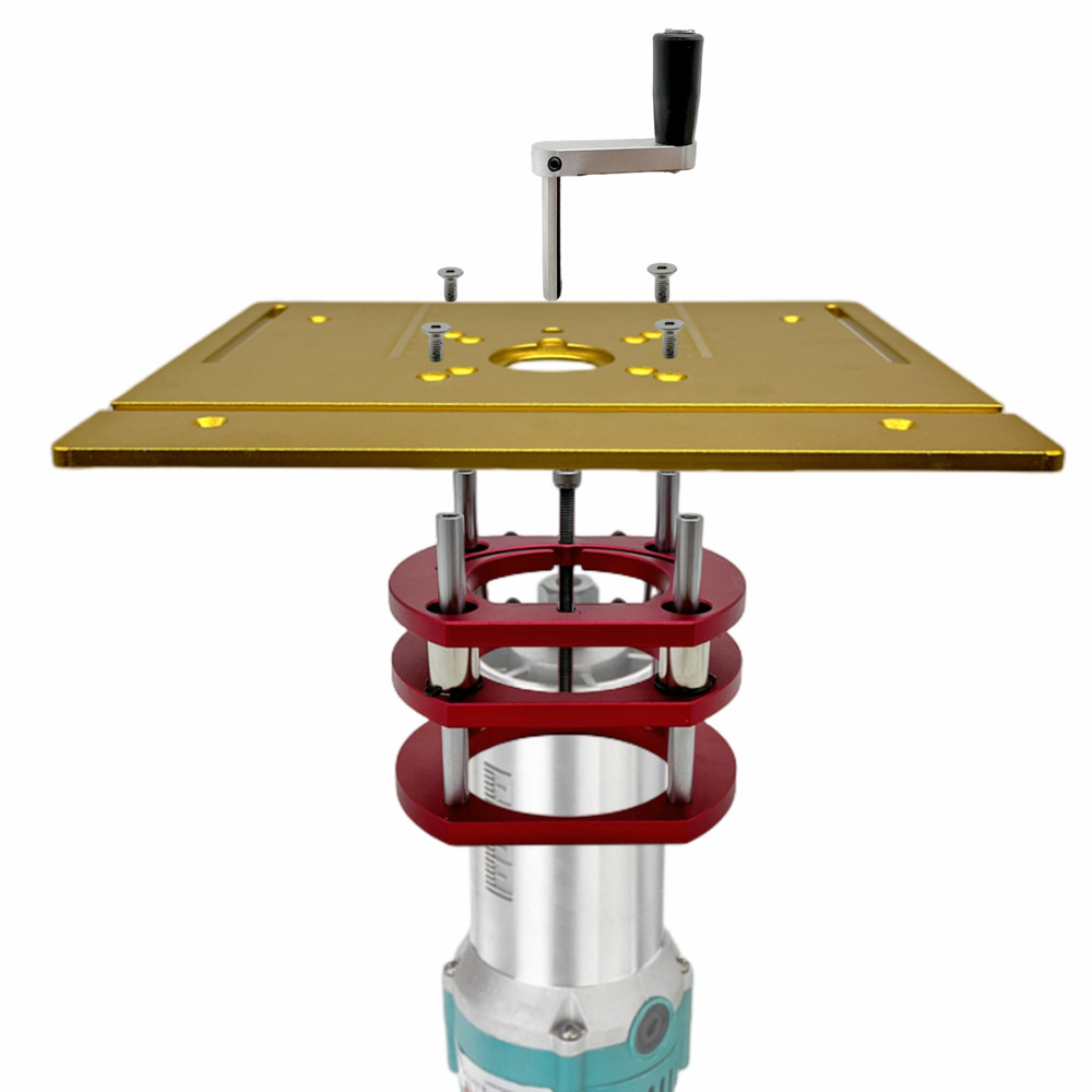 ชุดยกเราเตอร์อะลูมิเนียมพร้อมแ - Router Table Insert บทวิจารณ์และราคา
