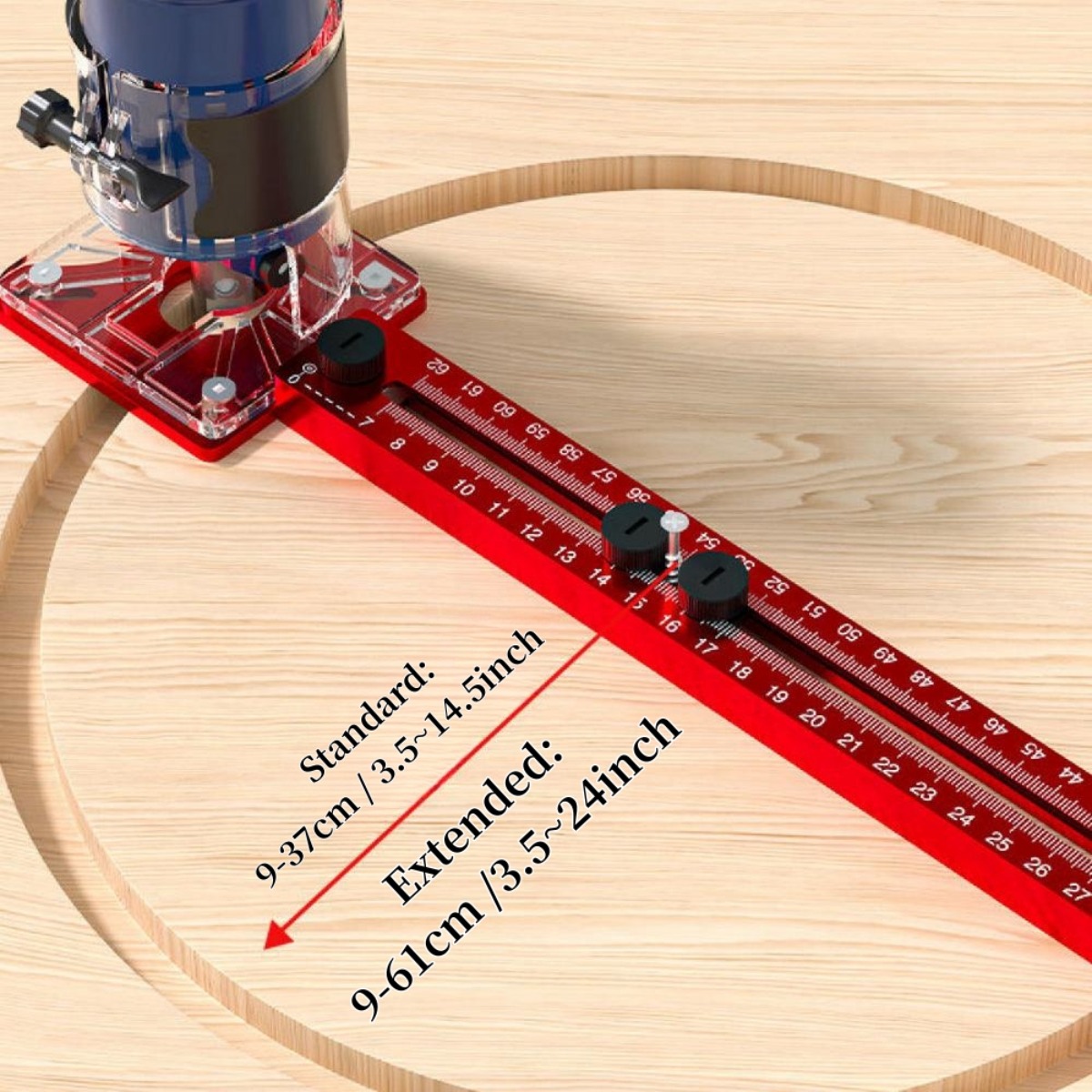 ขยาย 3 ใน 1 Router Milling Gro - Dowel Jig Kit บทวิจารณ์และราคา