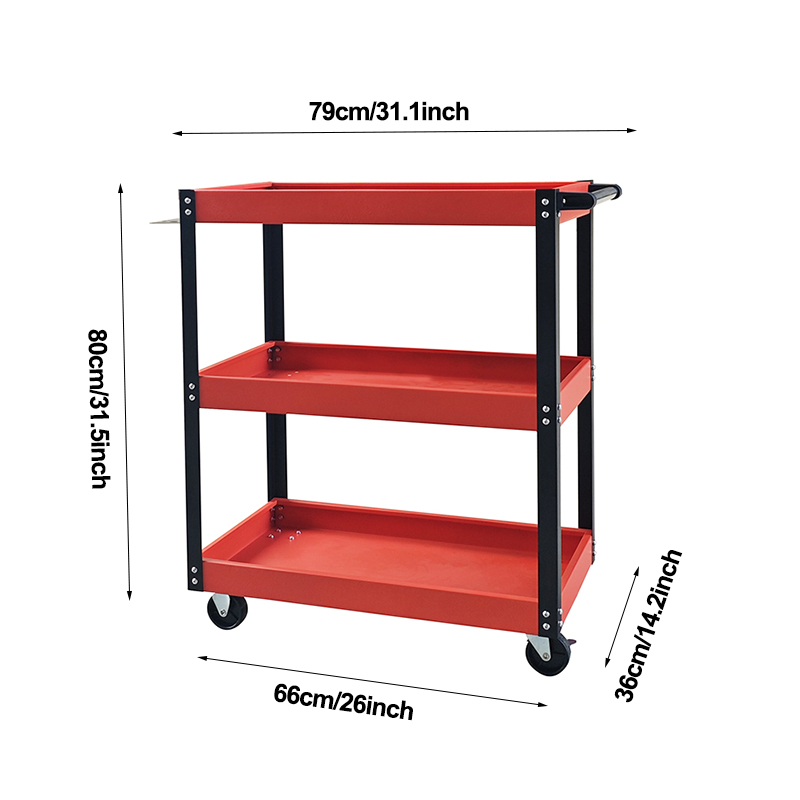 LEADLOONG ม้านั่งซ่อมรถยนต์ 3  - Workshop Tools Trolley บทวิจารณ์และราคา