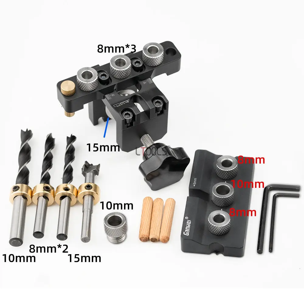ชุดจิ๊กเจาะเดือยแบบแม่นยำ 3 in - Dowel Jig Kit บทวิจารณ์และราคา
