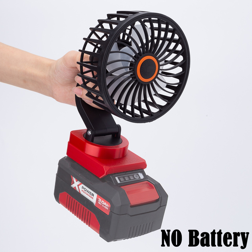 พัดลมแบบพกพาสำหรับใช้กับแบตเตอ - Workshop Electric Tools บทวิจารณ์และราคา