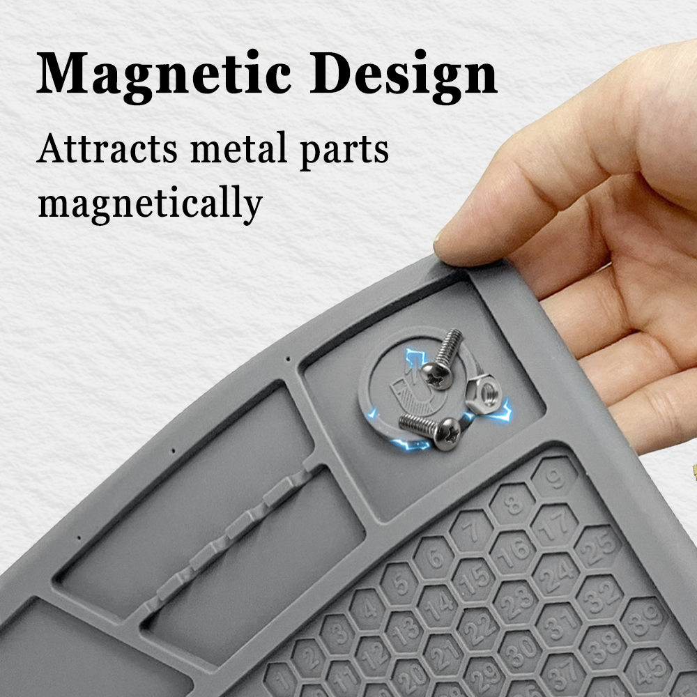 แผ่นรองทำความสะอาดปืนแบบแม่เหล - Magnetic Parts Tray บทวิจารณ์และราคา