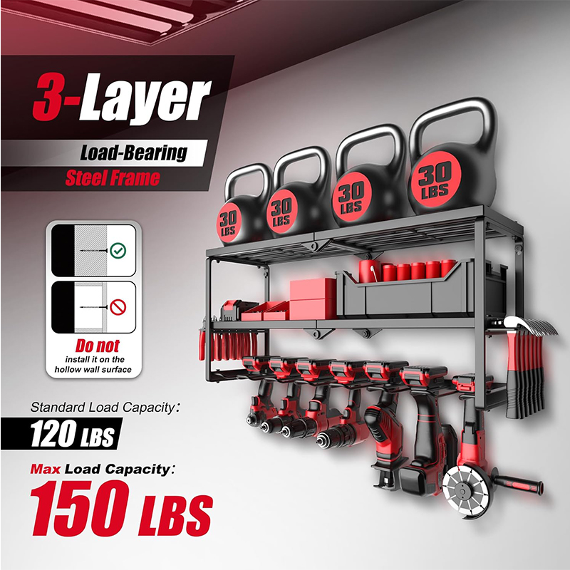 ชั้นวางอุปกรณ์ติดผนังอเนกประสง - Workshop Electric Tools บทวิจารณ์และราคา